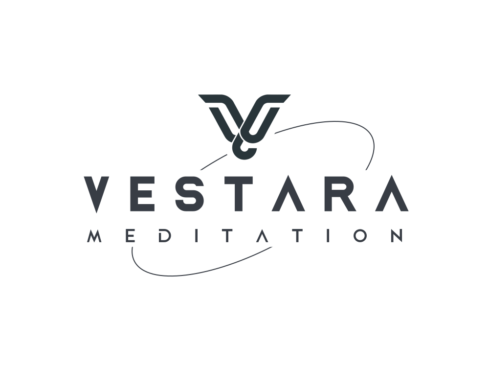 Dark, minimalist monoline logo: two intertwined ribbon curves forming VW-like mark on near-black canvas; charcoal gray with subtle shading, rounded strokes, modern and premium feel.