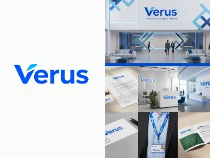 Technology Brand Kit - Futuristic Brand Assets for Tech Companies