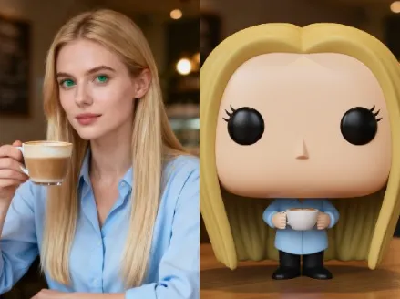 AI Funko Pop-Style Character Generator — For Free