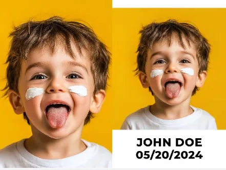 Add Name and Date to Photos with AI — Free & Easy